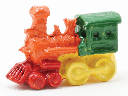 Dollhouse Miniature Engine Train-Hand Painted